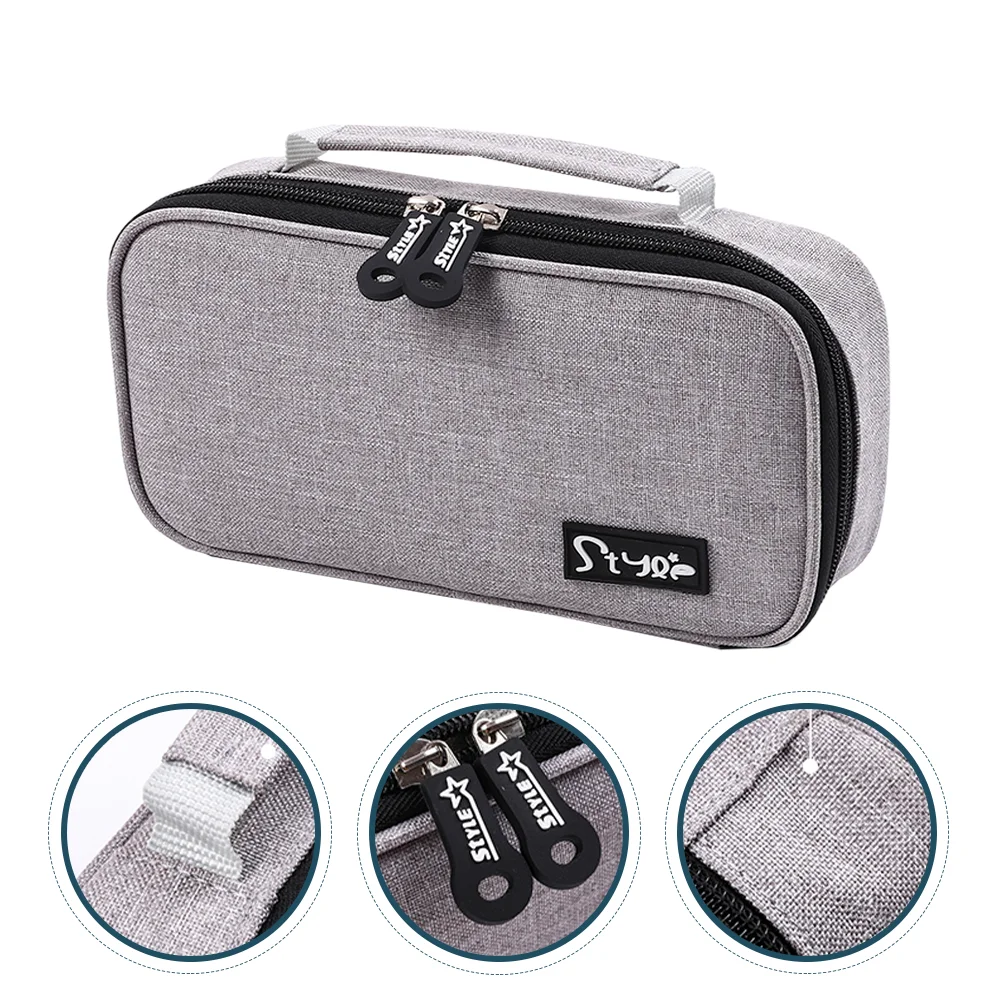 Student Multi-functional Stationery Pencil Bag Multi-layered Pen Stationery Bag
Student Multi-functional Stationery Pencil Bag Multi-layered Pen Stationery Bag