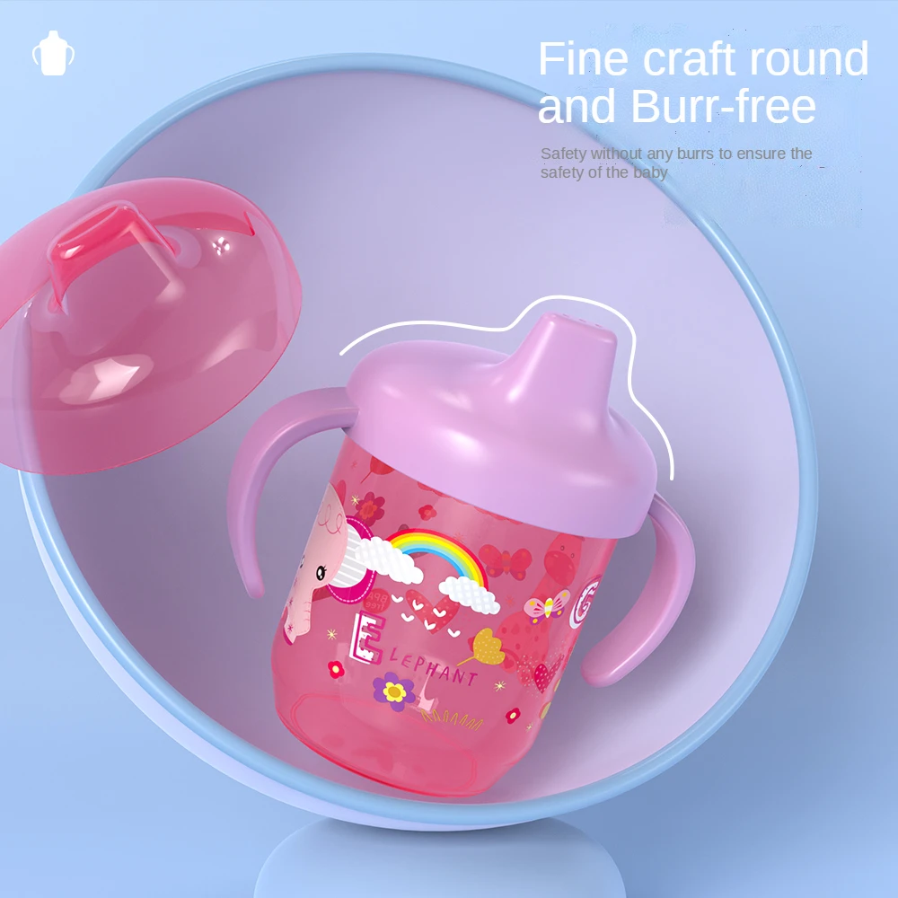 New Baby Learning Drinking Cup with Double Handle Flip Lid BPA Free Leakproof Infants Water Cups Bottle Duckbill Cup with Lid
New Baby Learning Drinking Cup with Double Handle Flip Lid BPA Free Leakproof Infants Water Cups Bottle Duckbill Cup with Lid