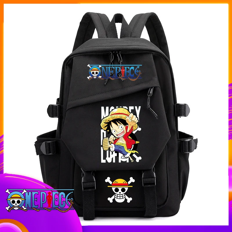 One Piece Luffy Anime Backpack Cartoon Schoolbag Boys Girls High-Capacity Shoulder Bag Elementary And Junior High School Student
One Piece Luffy Anime Backpack Cartoon Schoolbag Boys Girls High-Capacity Shoulder Bag Elementary And Junior High School Student