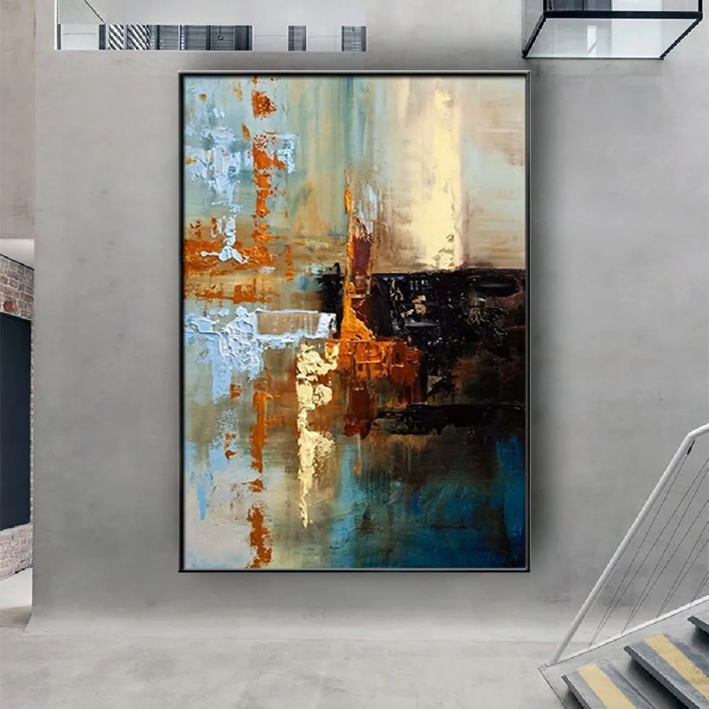 New Arrival Hand-painted Oil Painting On Canvas Wall Art Modern Home Decor wall picture for Living Room Large Wall Decor artwork
New Arrival Hand-painted Oil Painting On Canvas Wall Art Modern Home Decor wall picture for Living Room Large Wall Decor artwork