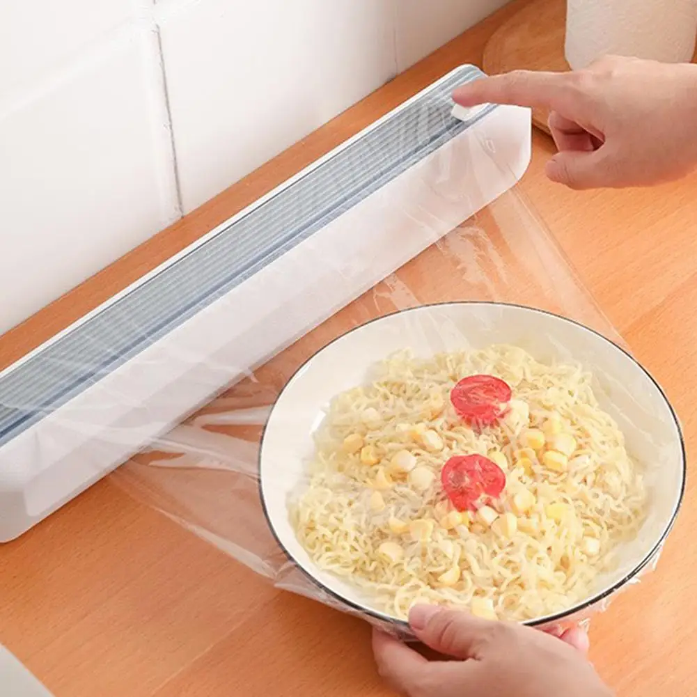 Magnetic Cling Wrap Cutter Dispenser Adjustable Wall Mounted Cling Film Divider With Strong Suction Cup
Magnetic Cling Wrap Cutter Dispenser Adjustable Wall Mounted Cling Film Divider With Strong Suction Cup