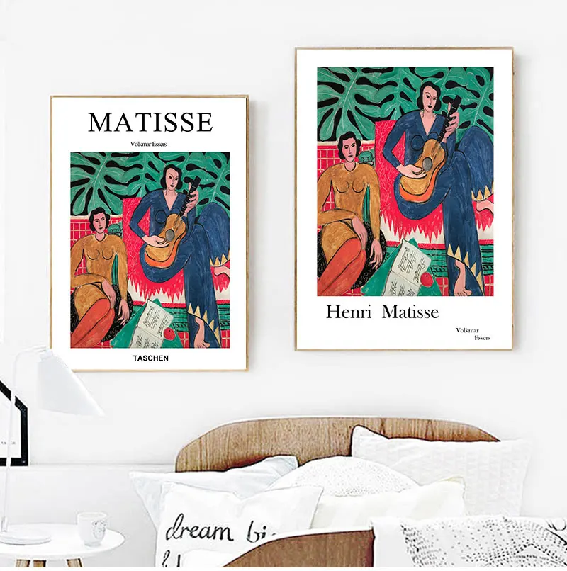 Matisse Taschen модные s и принты гитара девушка портрет настенное искусство холст живопись картины для гостиной домашний декор
Matisse Taschen модные s и принты гитара девушка портрет настенное искусство холст живопись картины для гостиной домашний декор