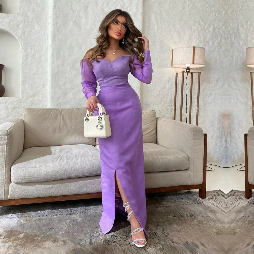 Elegant Mermaid Evening Dress Long Sleeve Cocktail Formal Party Lady Women Prom Dresses Saudi Arabia Women's Formal Dress
Elegant Mermaid Evening Dress Long Sleeve Cocktail Formal Party Lady Women Prom Dresses Saudi Arabia Women's Formal Dress