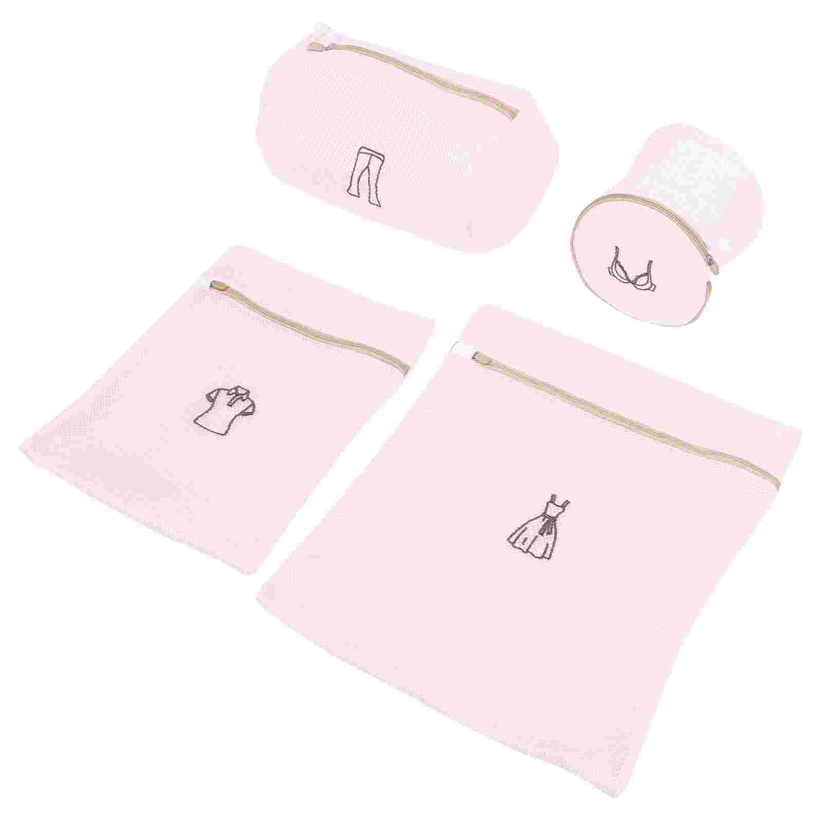 4 Pcs Utility Pouch Wash Bags Powder The Mitten Laundry Net Polyester Garment
4 Pcs Utility Pouch Wash Bags Powder The Mitten Laundry Net Polyester Garment