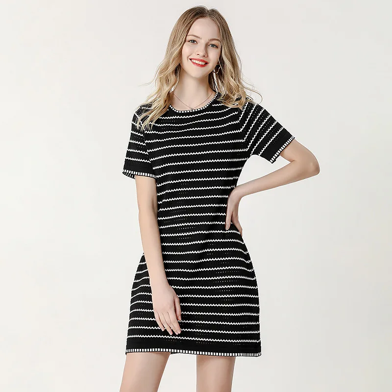 Tellshun Fashion Mid-length Dress Skirt Women's Summer 2022 New Dress Loose Skirt Breathable Thin Women's Striped A-line Skirt
Tellshun Fashion Mid-length Dress Skirt Women's Summer 2022 New Dress Loose Skirt Breathable Thin Women's Striped A-line Skirt