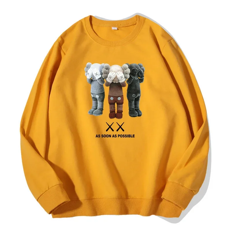 Spring Autumn Women Casual Clothes Pullover Trend Cartoon Print Sweatshirt Girl Pure Cotton Hoodies Streetwear Long Sleeve Tops
Spring Autumn Women Casual Clothes Pullover Trend Cartoon Print Sweatshirt Girl Pure Cotton Hoodies Streetwear Long Sleeve Tops