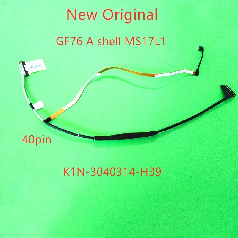 Новый оригинальный ЖК-кабель LVDS EDP для Msi Samurai GF76 A shell MS17L1 40-контактный экран С ПЛОСКИМ КАБЕЛЕМ
Новый оригинальный ЖК-кабель LVDS EDP для Msi Samurai GF76 A shell MS17L1 40-контактный экран С ПЛОСКИМ КАБЕЛЕМ
