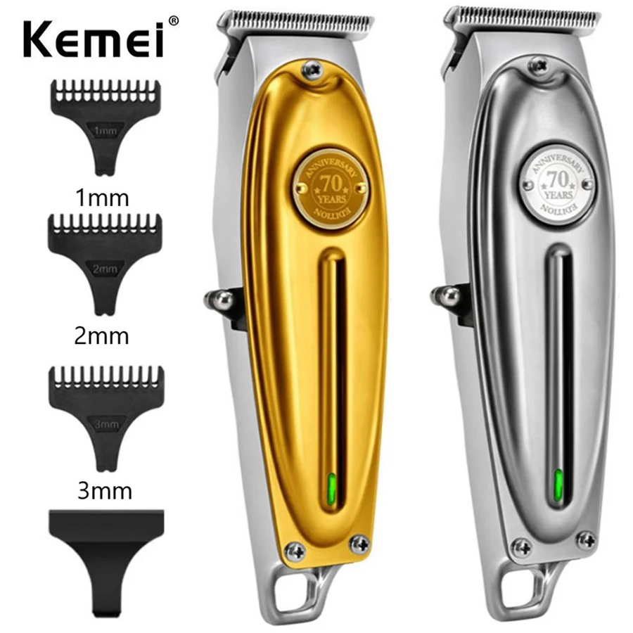 

Kemei KM-1949 Pro electric barber full metal professional hair trimmer for men beard hair clipper finishing hair cutting machine