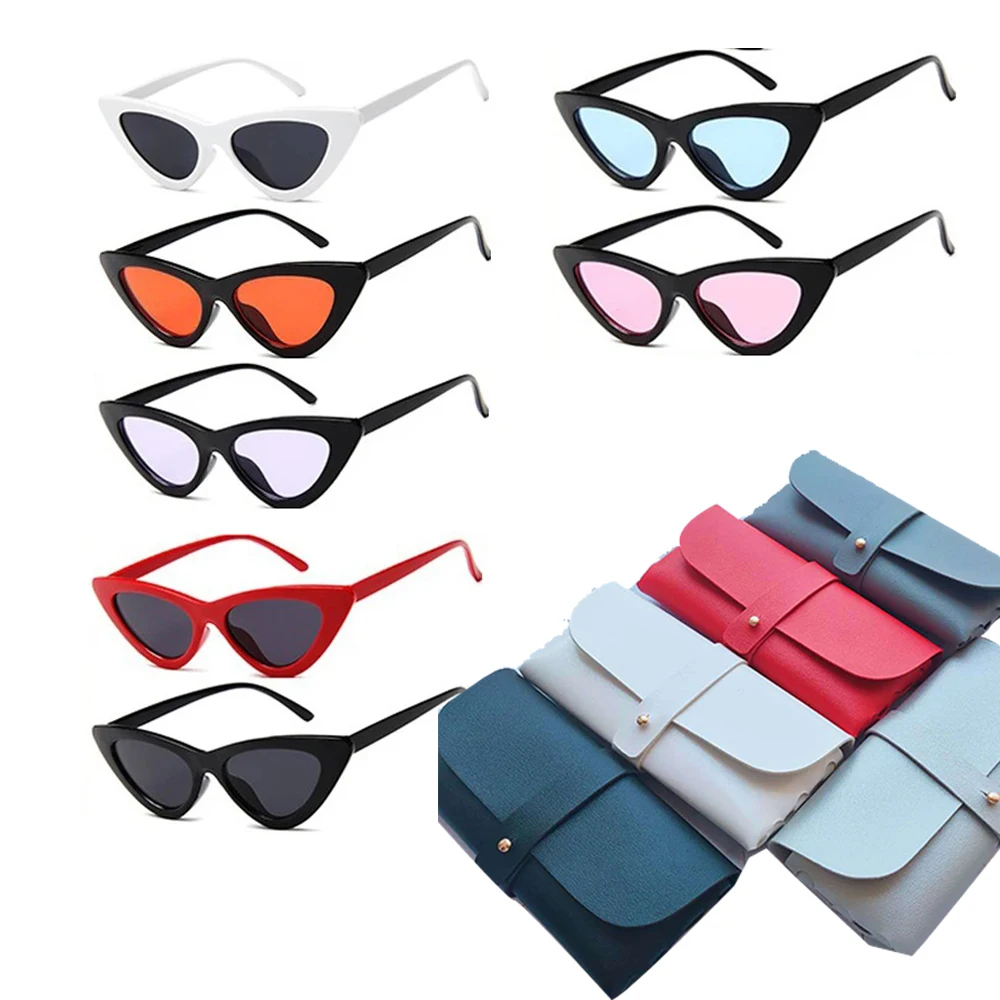 Summer Fashion Sunglasses and Bag Small Frame Okulary UV400 Shades Polarized Vintage Eyewear Outdoor Sun Protection Sun Glasses
Summer Fashion Sunglasses and Bag Small Frame Okulary UV400 Shades Polarized Vintage Eyewear Outdoor Sun Protection Sun Glasses