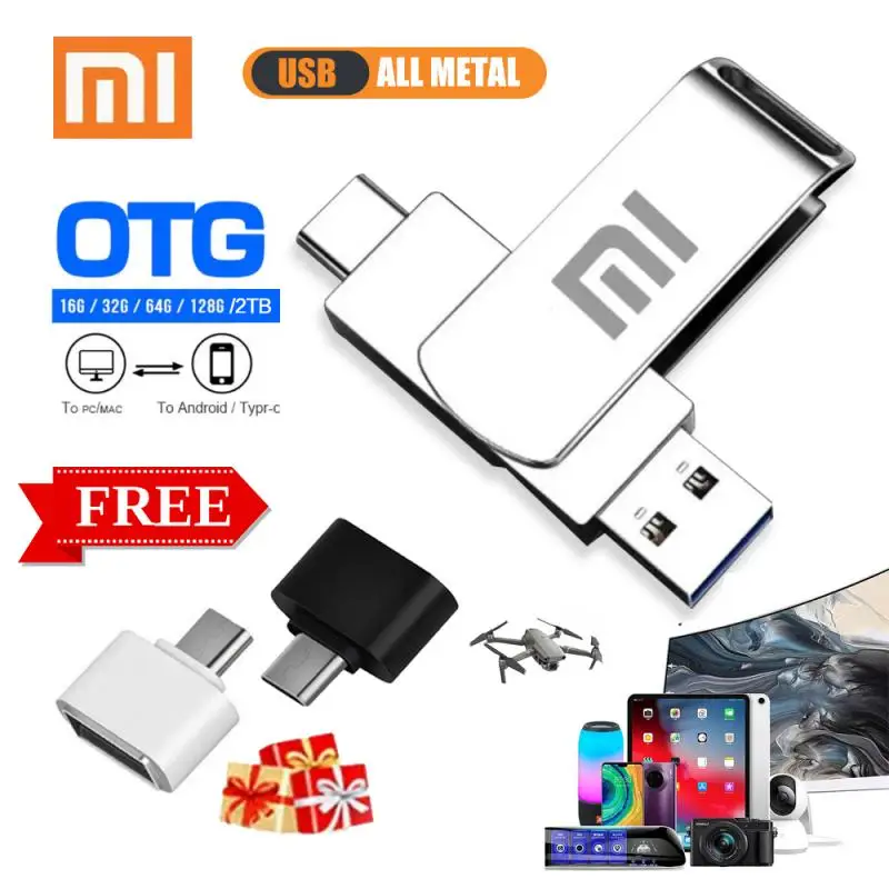 Высокоскоростной металлический флеш-накопитель Xiaomi OTG, флешка, флэш-накопитель Usb Type-c объемом 1 ТБ, 512 ГБ, 256 ГБ, 128 ГБ, флеш-накопитель USB OTG
Высокоскоростной металлический флеш-накопитель Xiaomi OTG, флешка, флэш-накопитель Usb Type-c объемом 1 ТБ, 512 ГБ, 256 ГБ, 128 ГБ, флеш-накопитель USB OTG