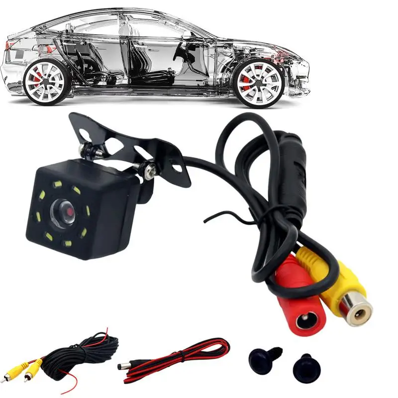 

Vehicle Car Backup Cameras Cars Monitors System Kit Car Reversing Monitor With CMOS Sensor Waterproof Caravan Rear View Camera