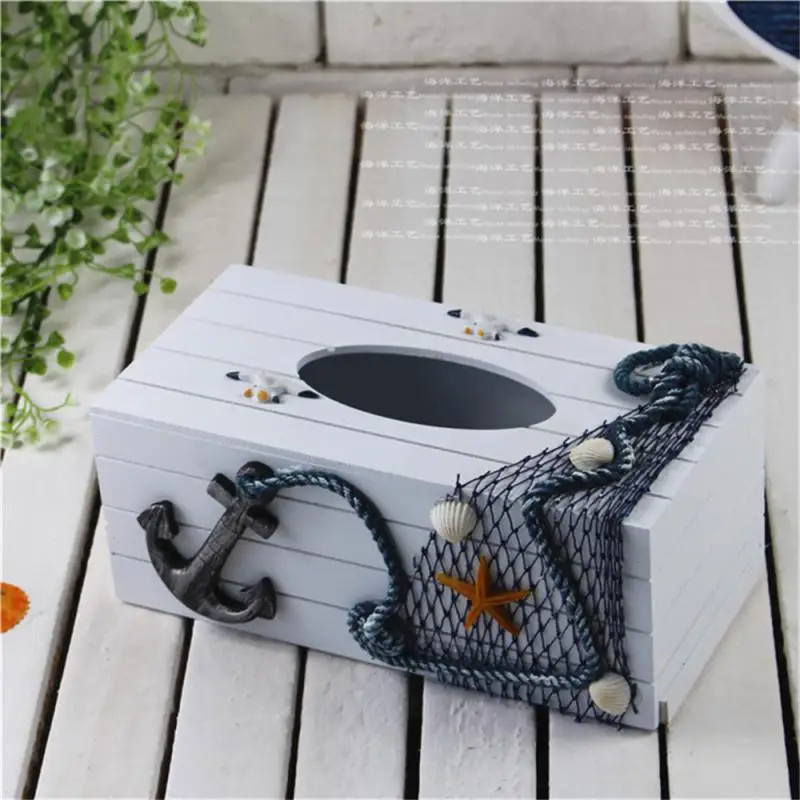 Wood Board Mediterranean-style Tissue Box Creative Handkerchief Box Wooden Marine Restaurant Paper Tissue Box 24cm Decorative
Wood Board Mediterranean-style Tissue Box Creative Handkerchief Box Wooden Marine Restaurant Paper Tissue Box 24cm Decorative