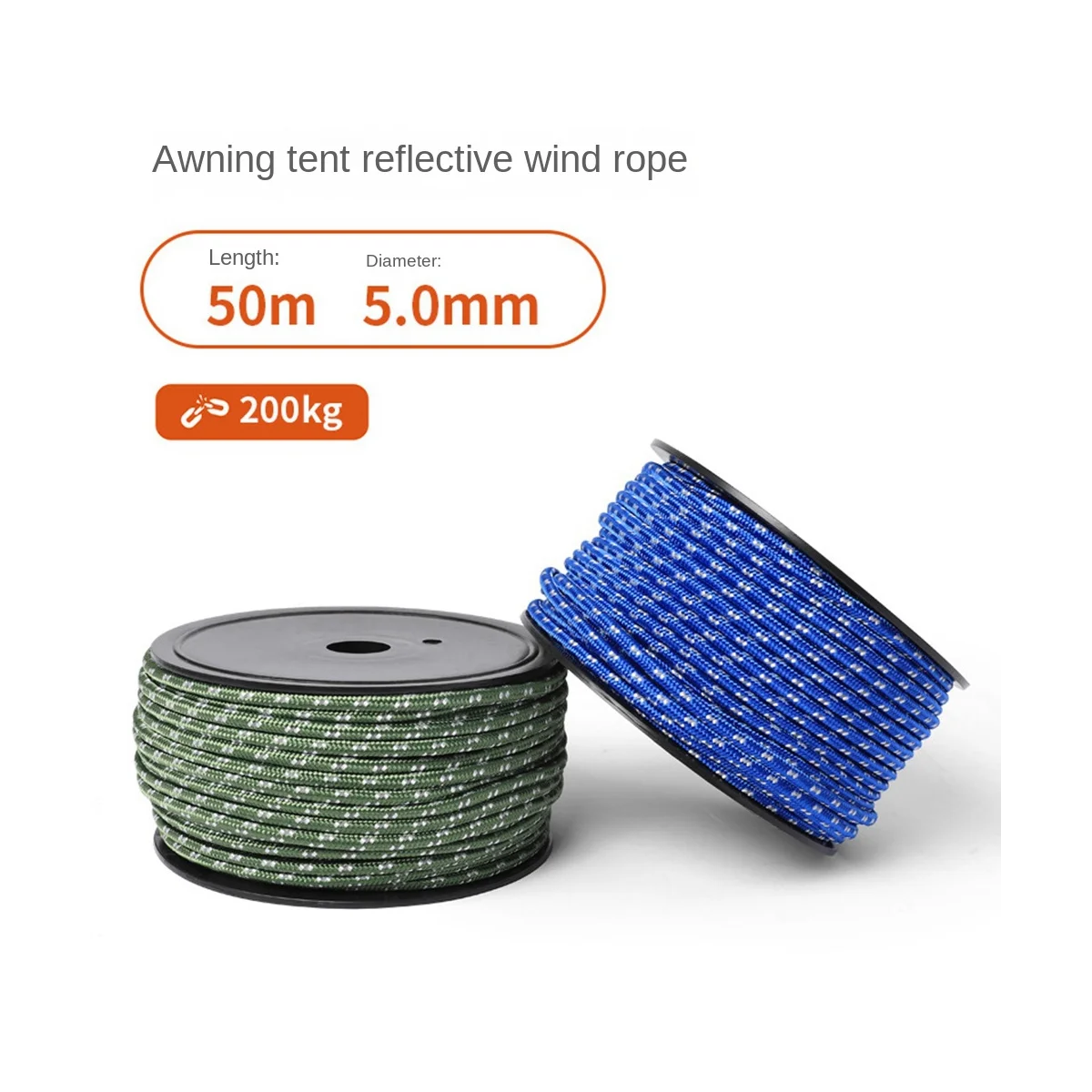 Outdoor Tent Ropes Roll Reflective Ropes Canopy Windproof Ropes Fixed Ropes Binding Ropes Bold Reinforcement,Dark Green
Outdoor Tent Ropes Roll Reflective Ropes Canopy Windproof Ropes Fixed Ropes Binding Ropes Bold Reinforcement,Dark Green