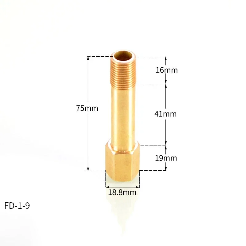 Латунные удлинители резьбы BSP 1/8", 1/4", 3/8" 50/75/100/110/125/150 мм
Латунные удлинители резьбы BSP 1/8", 1/4", 3/8" 50/75/100/110/125/150 мм