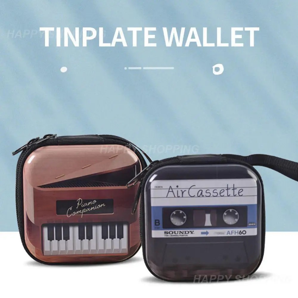 Creative Wallet Purse Personalized Coin Wallet Mini Kids Earphone Box Bags Tinplate Bag Retro Tape Camera Women Retro
Creative Wallet Purse Personalized Coin Wallet Mini Kids Earphone Box Bags Tinplate Bag Retro Tape Camera Women Retro