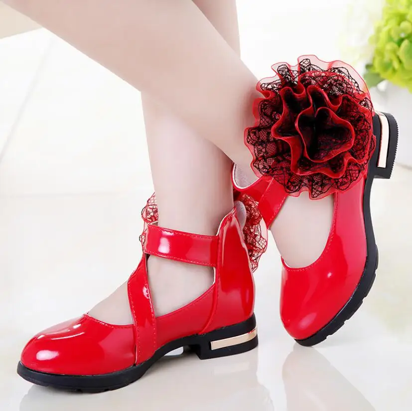 Kids Shoes Girls High Heel Princess Flower Shoes Fashion Children Shoes Leather Fashion Girls Party Dress Wedding Dance
Kids Shoes Girls High Heel Princess Flower Shoes Fashion Children Shoes Leather Fashion Girls Party Dress Wedding Dance