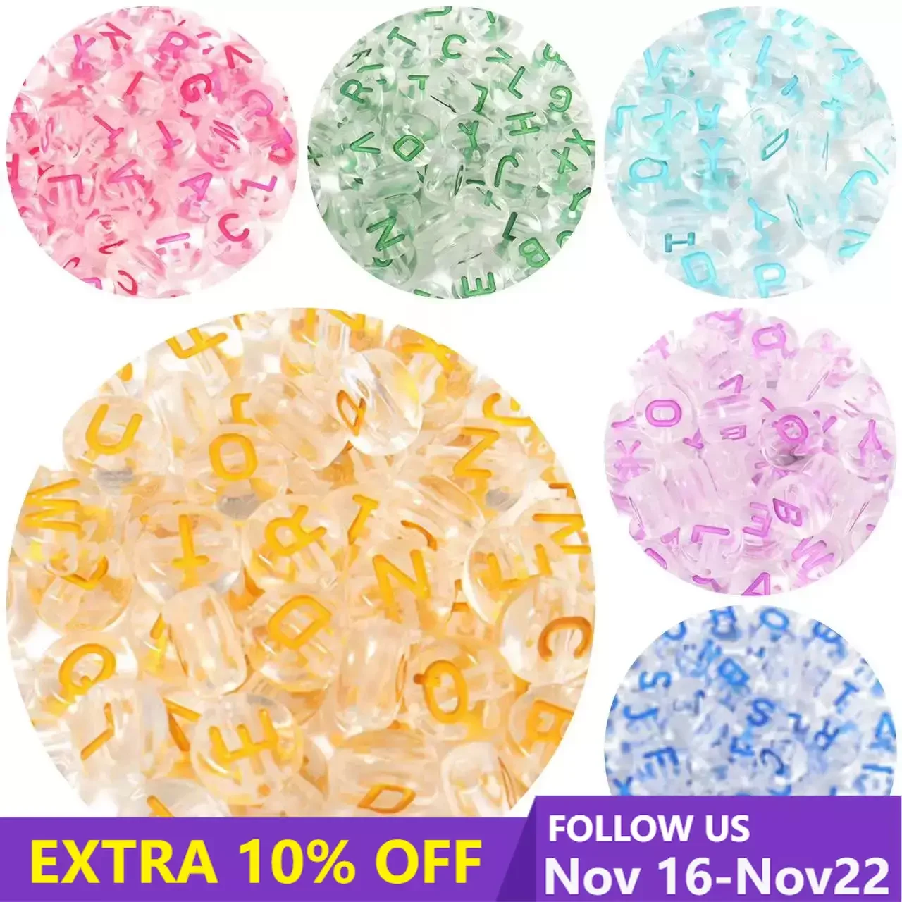 100pcs/Lot Round Flat Alphabet Beads Mixed Colorful Acrylic Loose Letter Beads For Jewelry Making Handmade Diy Bracelet 7x4mm
100pcs/Lot Round Flat Alphabet Beads Mixed Colorful Acrylic Loose Letter Beads For Jewelry Making Handmade Diy Bracelet 7x4mm
