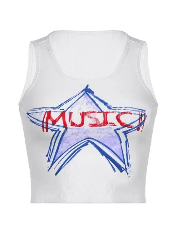 Y2K Basic 90s Hot Girl Tank Cool Rock Goth Graphics Print T-shirt emo Crop top Woman Belly shirts Punk Vintage Summer Baby Tee
Y2K Basic 90s Hot Girl Tank Cool Rock Goth Graphics Print T-shirt emo Crop top Woman Belly shirts Punk Vintage Summer Baby Tee