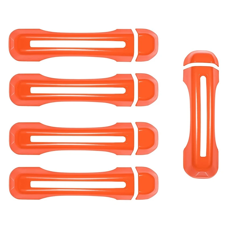 Door Handle Inserts Trim & Tailgate Handle Cover for 2018-2021 Jeep Wrangler JL JLU Gladiator JT Accessories (Orange)
Door Handle Inserts Trim & Tailgate Handle Cover for 2018-2021 Jeep Wrangler JL JLU Gladiator JT Accessories (Orange)