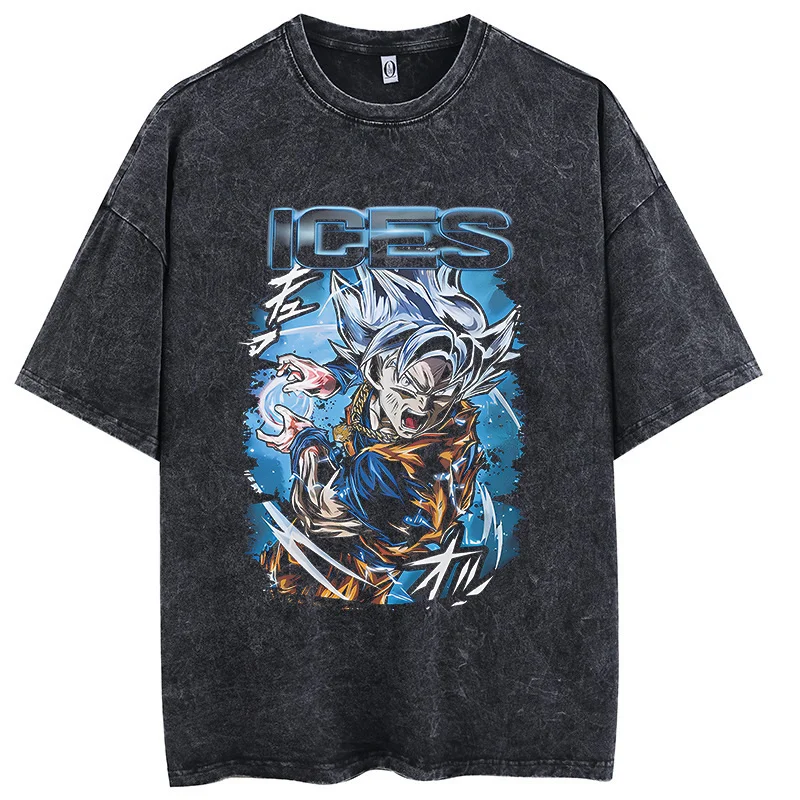Hip Hop Streetwear Men Washed T-Shirt Dragon Ball Anime Print Oversized T Shirt Summer Short Sleeve Cotton Tshirt Vintage Tops
Hip Hop Streetwear Men Washed T-Shirt Dragon Ball Anime Print Oversized T Shirt Summer Short Sleeve Cotton Tshirt Vintage Tops