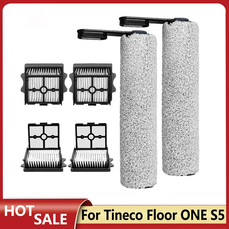 For Tineco Floor ONE S5 Cordless Wet Dry Vacuum Cleaner Set Replacement Brush Roller And Vacuum HEPA Filter Accessories
For Tineco Floor ONE S5 Cordless Wet Dry Vacuum Cleaner Set Replacement Brush Roller And Vacuum HEPA Filter Accessories
