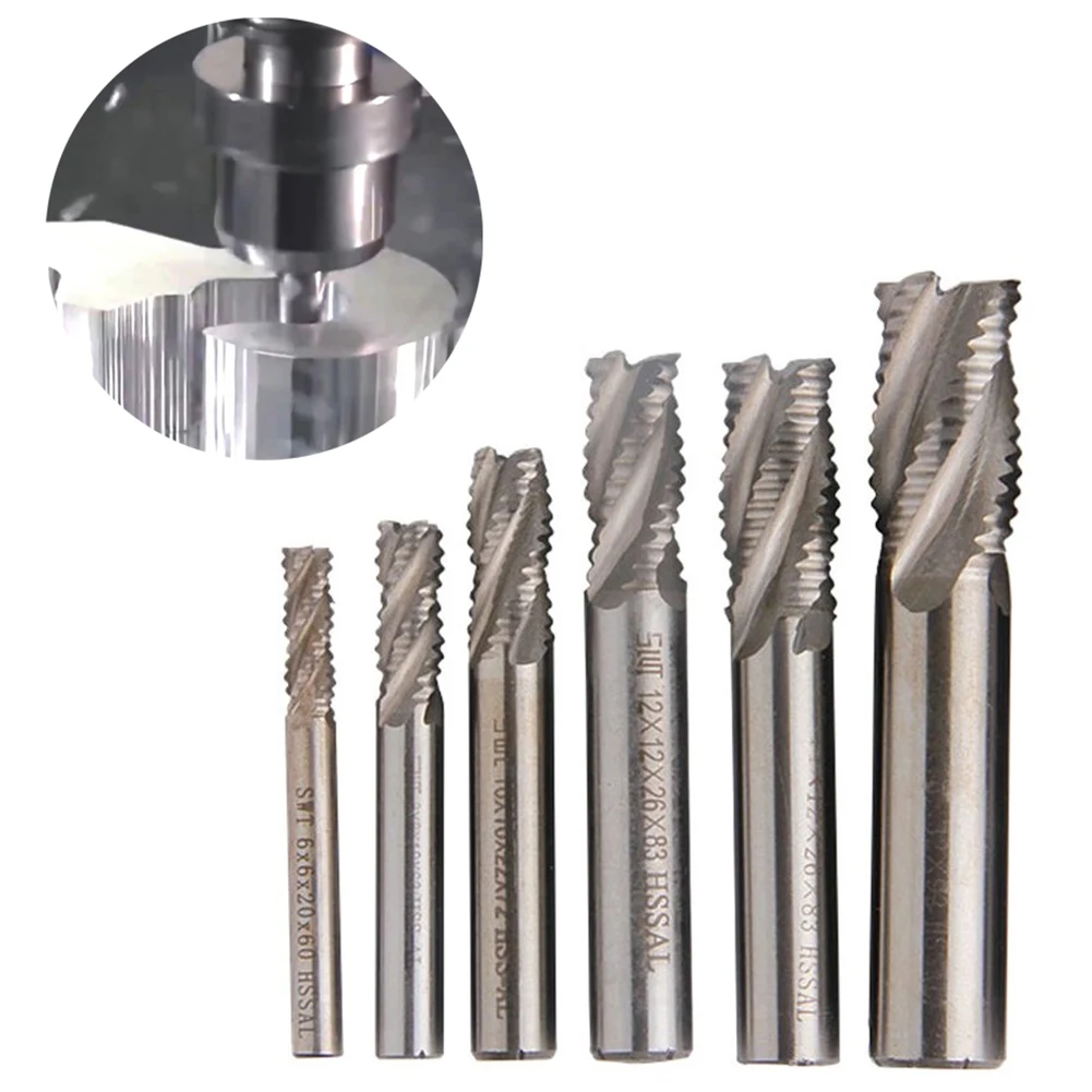 Solid Carbide 4 Flute CNC End Milling Cutter Bits Router Bit For Metal Roughing Power Tools Accessories Wholesale
Solid Carbide 4 Flute CNC End Milling Cutter Bits Router Bit For Metal Roughing Power Tools Accessories Wholesale