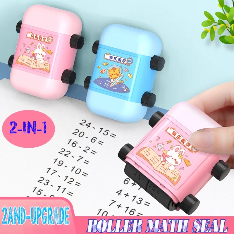 School Supplies 2-in-1 Addition and Subtraction Seal Children's Seal Number Rolling Stamp Students Within 100 Teaching Practice
School Supplies 2-in-1 Addition and Subtraction Seal Children's Seal Number Rolling Stamp Students Within 100 Teaching Practice