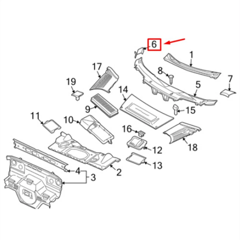 Car Front Windshield Wiper Side Cowl Trim Panel Cover For Porsche 911 Carrera Boxster 987 718 Cayman 997 2005-2013
Car Front Windshield Wiper Side Cowl Trim Panel Cover For Porsche 911 Carrera Boxster 987 718 Cayman 997 2005-2013