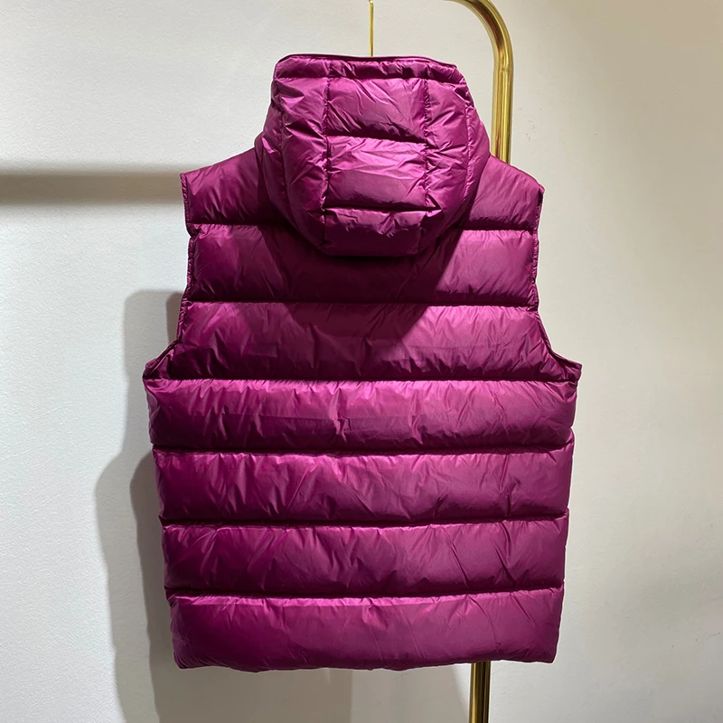 2023 Autumn/Winter All-in-one Women's Vest with Thick Goose Down Slim Classic Down Vest Coat
2023 Autumn/Winter All-in-one Women's Vest with Thick Goose Down Slim Classic Down Vest Coat