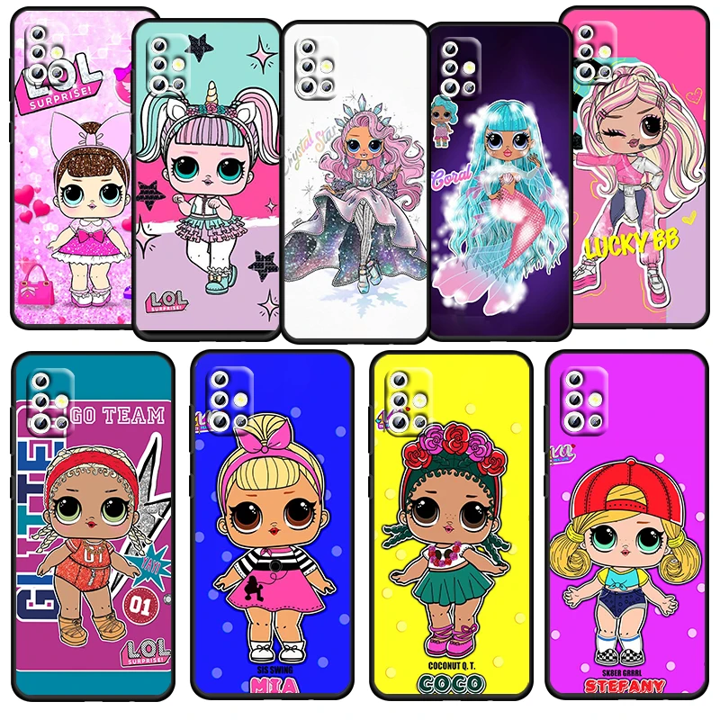 L.O.L. SURPRISE Doll Cute For Samsung Galaxy A52S A72 A71 A52 A51 A12 A32 A21S 4G 5G Funda Soft TPU Black Phone Case Capa Coque
L.O.L. SURPRISE Doll Cute For Samsung Galaxy A52S A72 A71 A52 A51 A12 A32 A21S 4G 5G Funda Soft TPU Black Phone Case Capa Coque