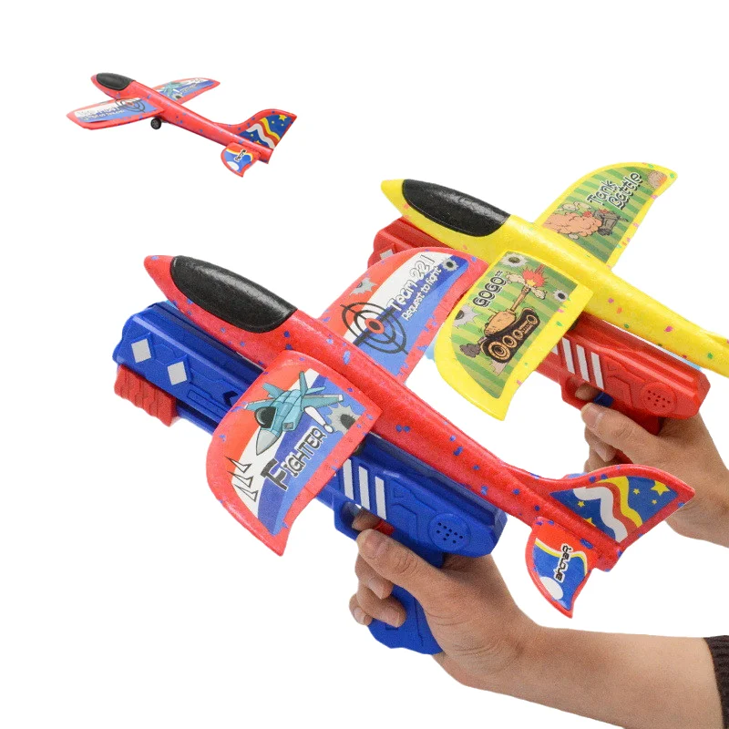 Children's Foam Catapult Plane Catapult Gun Outdoor Toy Plane Launcher Shooting Game Party Parent-child Activities Holiday Gift
Children's Foam Catapult Plane Catapult Gun Outdoor Toy Plane Launcher Shooting Game Party Parent-child Activities Holiday Gift