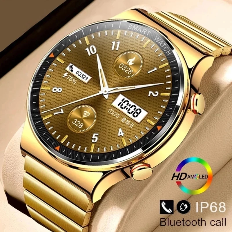 NEWSmartWatch Men Bluetooth Call IP68 Waterproof music player link Bluetooth headset 454*454 HD 1.39 inch display Smartwatch Men
NEWSmartWatch Men Bluetooth Call IP68 Waterproof music player link Bluetooth headset 454*454 HD 1.39 inch display Smartwatch Men