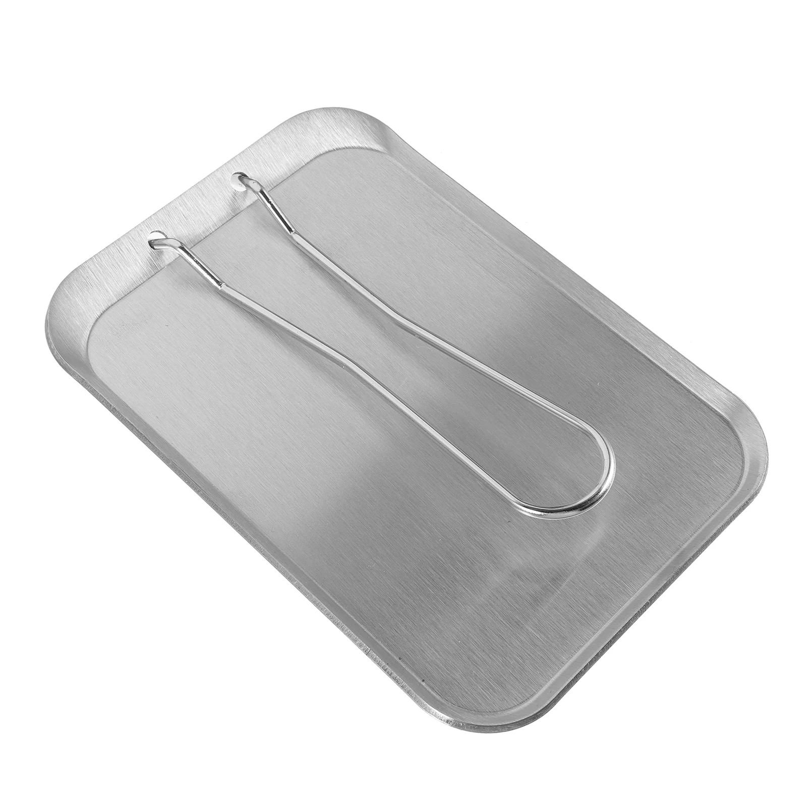 1 Set of Griddle Pan Stainless Steel Frying Pan Detachable Handle Grill Pan Portable Picnic BBQ Tray
1 Set of Griddle Pan Stainless Steel Frying Pan Detachable Handle Grill Pan Portable Picnic BBQ Tray