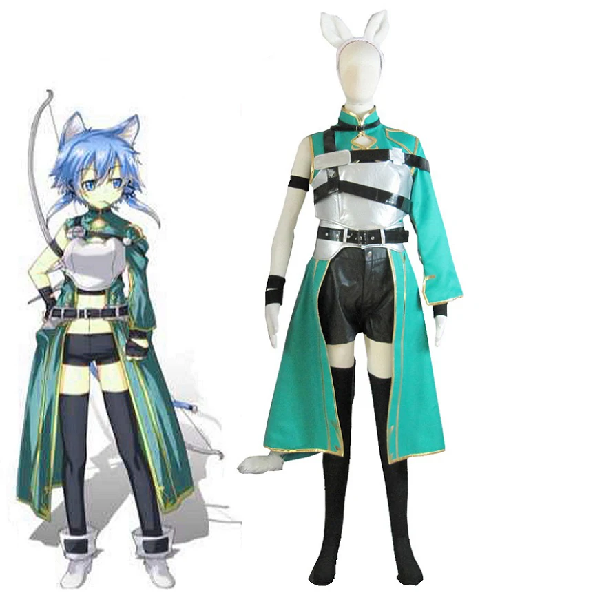 Sword Art Online Holy sword Asada Shino Cat demon suit comic cosplay Womenswear
Sword Art Online Holy sword Asada Shino Cat demon suit comic cosplay Womenswear