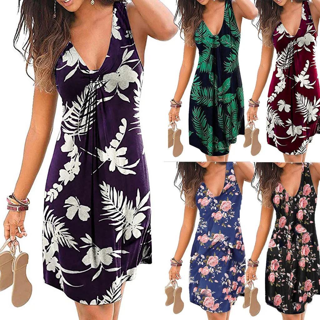 Women's Spring Summer 2022 New Large Size Dress Sexy V-Neck Botanical Floral Print Mid-Length Skirt Ladies Loose Casual Dress
Women's Spring Summer 2022 New Large Size Dress Sexy V-Neck Botanical Floral Print Mid-Length Skirt Ladies Loose Casual Dress