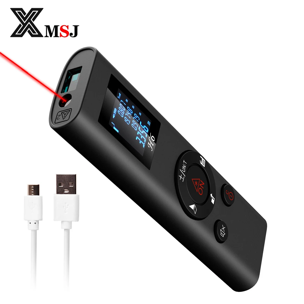 Distance Rechargeable Accurate Digital Handheld Mini Finder Laser Measure Meter Portable Laser Range Rangefinder Tape
Distance Rechargeable Accurate Digital Handheld Mini Finder Laser Measure Meter Portable Laser Range Rangefinder Tape