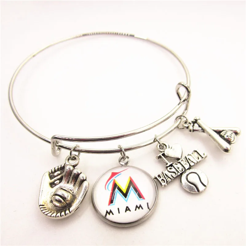 Charms DIY US Baseball Team National League East Division Florida Dangle DIY Bracelet Sports Jewelry Accessories
Charms DIY US Baseball Team National League East Division Florida Dangle DIY Bracelet Sports Jewelry Accessories