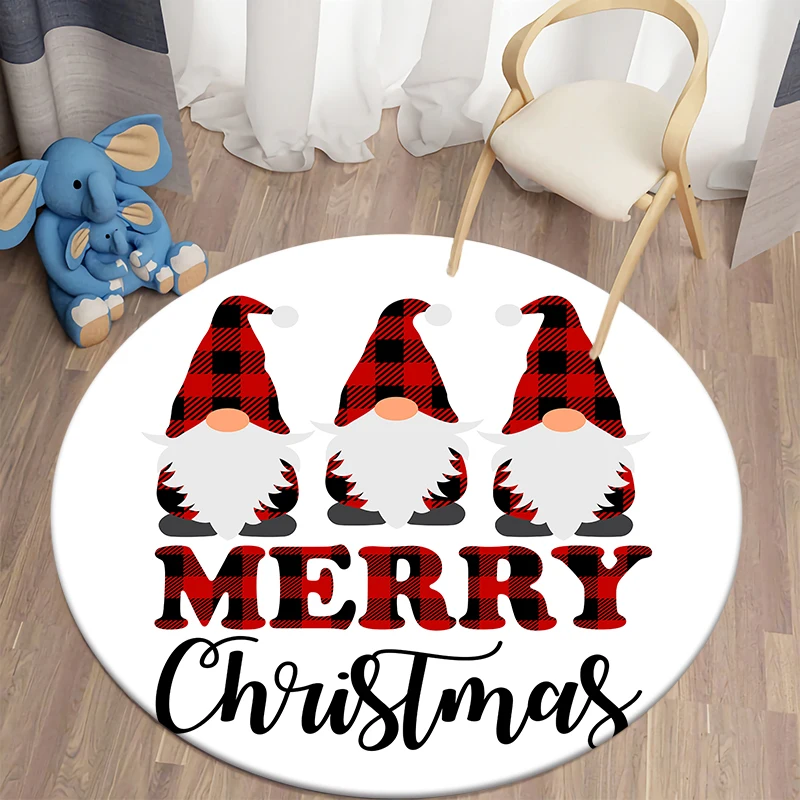 Plaid Christmas round carpet floor mat polyester carpet children's room decor gift area cute rug for bedroom living room carpet
Plaid Christmas round carpet floor mat polyester carpet children's room decor gift area cute rug for bedroom living room carpet