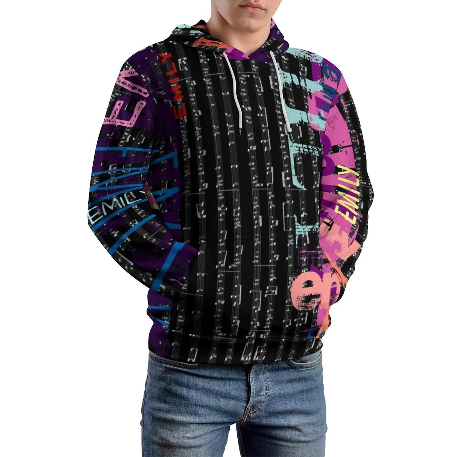 Colorful Letter Print Casual Hoodies Men Music Notes Loose Hoodie Spring Long Sleeve Cute Printed Clothes Plus Size 4XL 5XL
Colorful Letter Print Casual Hoodies Men Music Notes Loose Hoodie Spring Long Sleeve Cute Printed Clothes Plus Size 4XL 5XL