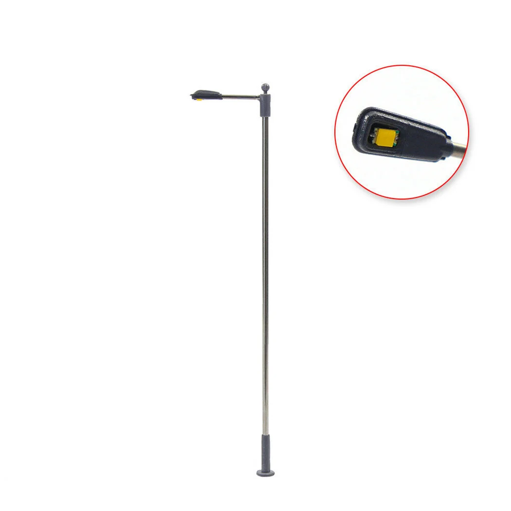 HO OO Scale Lamp Post Model Railway Train light Model Street Lights LEDs 104mm 10Pcs/set New
HO OO Scale Lamp Post Model Railway Train light Model Street Lights LEDs 104mm 10Pcs/set New