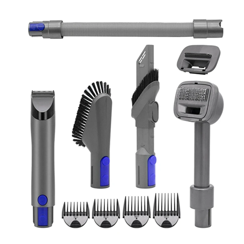 Щетка для груминга домашних животных, серый пылесос для Dyson V6 V7 V8 V10 V11 
Щетка для груминга домашних животных, серый пылесос для Dyson V6 V7 V8 V10 V11