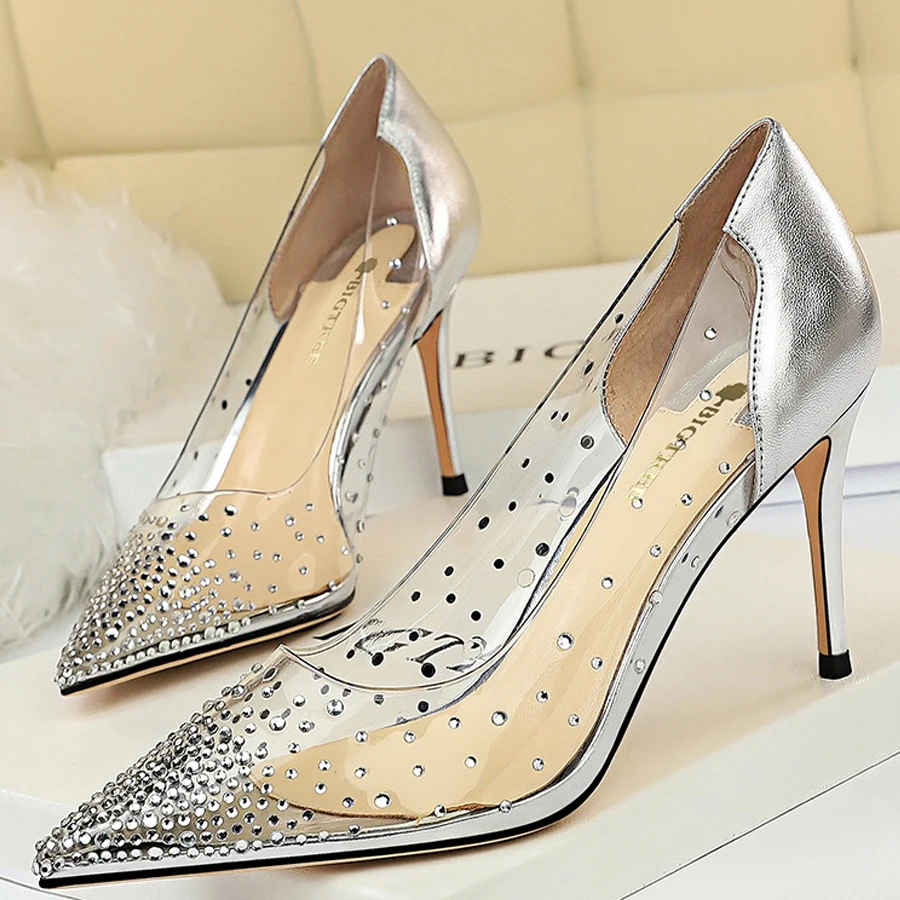 Shoes Transparent Woman Pumps Sexy Women Heels 2022 Women Stiletto Wedding Shoes Women Basic Pump Ladies Shoes 8.5 Cm
Shoes Transparent Woman Pumps Sexy Women Heels 2022 Women Stiletto Wedding Shoes Women Basic Pump Ladies Shoes 8.5 Cm