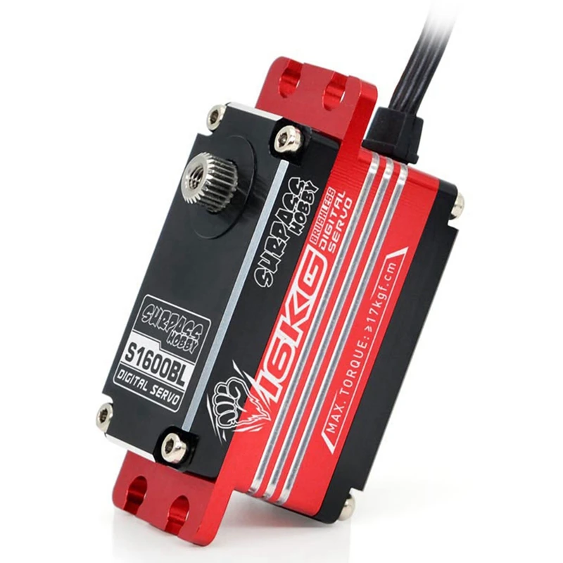 Surpass Hobby S1600bl 16Kg Brushless Short Body Servo Competition Grade Ds-B011-C-Cyw-01 Servo Toy Accessories
Surpass Hobby S1600bl 16Kg Brushless Short Body Servo Competition Grade Ds-B011-C-Cyw-01 Servo Toy Accessories