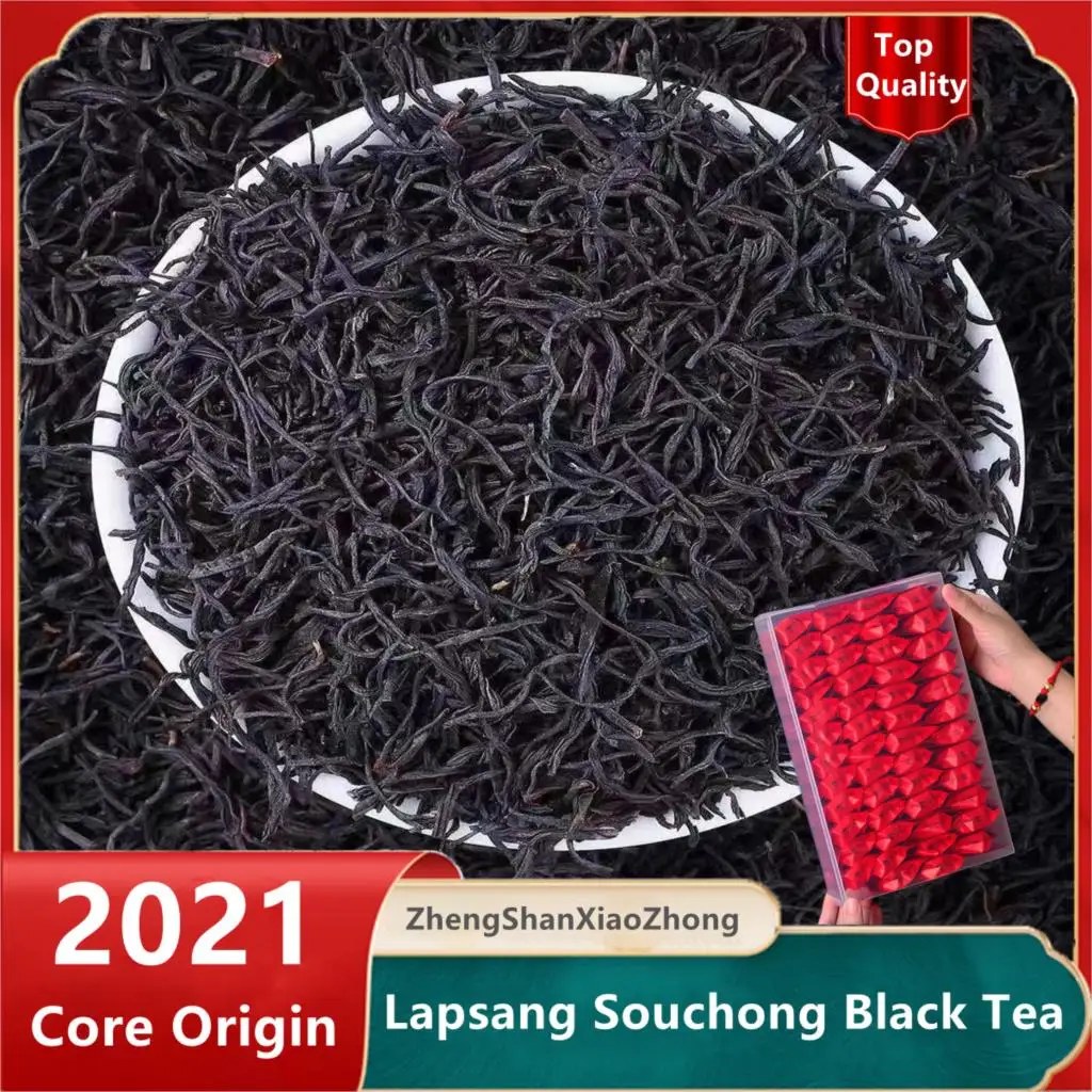 

2022 China Wuyi Zheng Shan Xiao Zhong Black Tea Individual Package Lapsang Souchong for Lose Weight Green Health Care Loss Tea