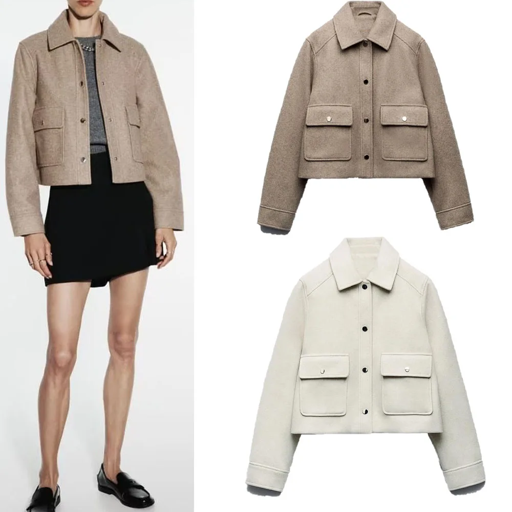 Autumn new women's clothing design sense lapel long-sleeved all-match loose casual soft short jacket coat
Autumn new women's clothing design sense lapel long-sleeved all-match loose casual soft short jacket coat