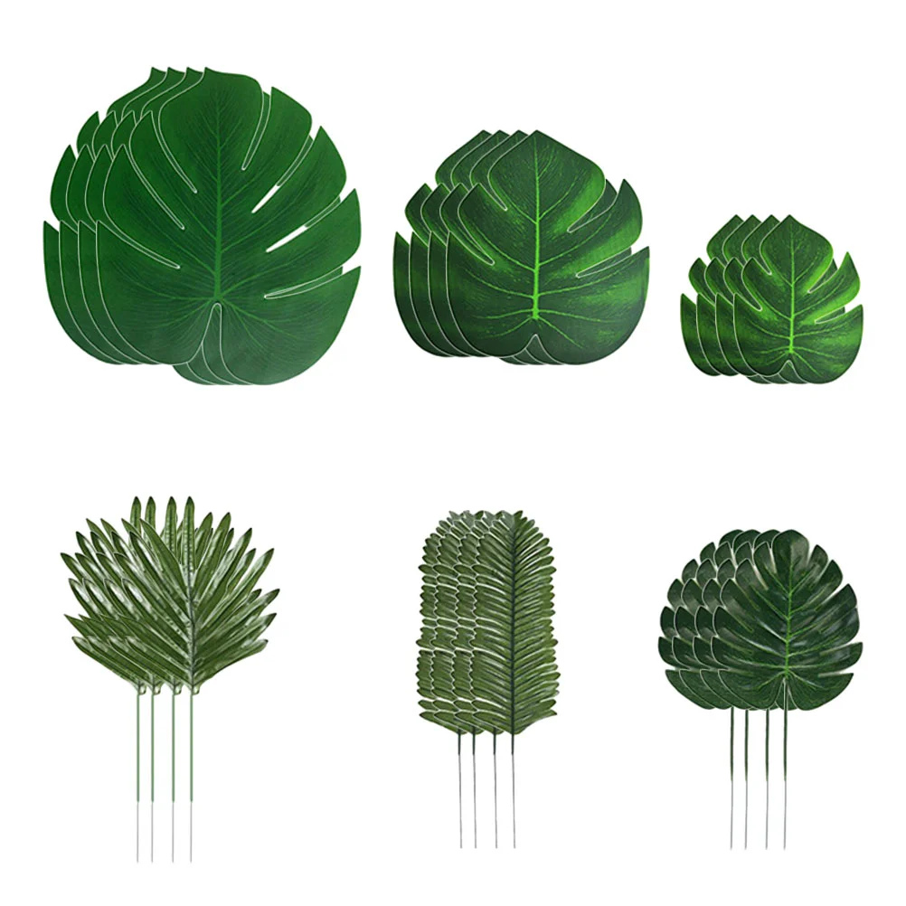 Leaves Leaf Monstera Tropical Artificial Palm Greenfake Decoration Party Faux Jungle Hawaiian Simulation Decor Luau Simulated
Leaves Leaf Monstera Tropical Artificial Palm Greenfake Decoration Party Faux Jungle Hawaiian Simulation Decor Luau Simulated