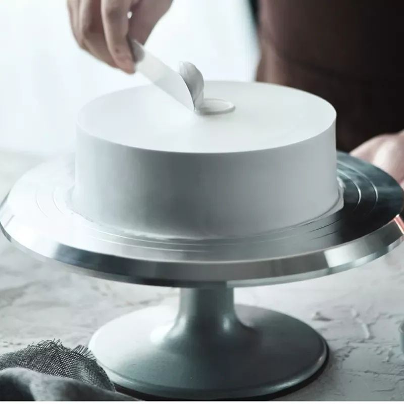 8-12 Inch High-quality Cake Turntable Platform Aluminum Alloy Rotating Baking Stand Decorating Tools Mould Scale Maker Dessert 
8-12 Inch High-quality Cake Turntable Platform Aluminum Alloy Rotating Baking Stand Decorating Tools Mould Scale Maker Dessert