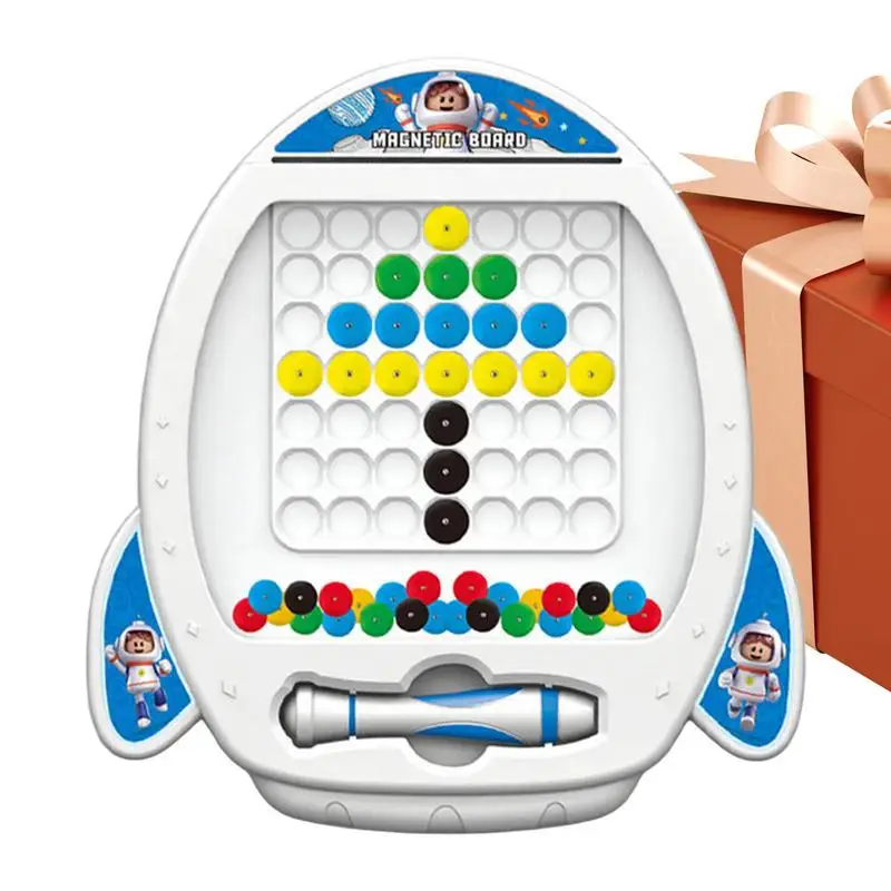 Magnetic Drawing Board For Toddlers Magnet Dots Puzzle Toy For Toddlers Montessori Dots Art Preschool Early Education Gifts For
Magnetic Drawing Board For Toddlers Magnet Dots Puzzle Toy For Toddlers Montessori Dots Art Preschool Early Education Gifts For