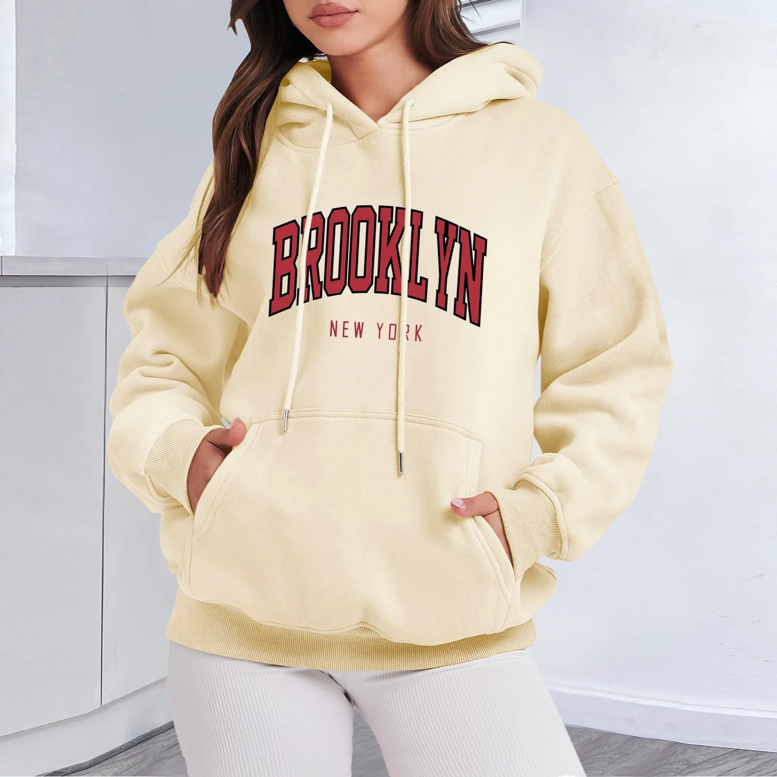 Women Sweatshirts Letter Graphic Hoodies Autumn Winter Warm Thermal Fleece Lined Hooded Sweatshirt Streetwear Punk Loose Moletom
Women Sweatshirts Letter Graphic Hoodies Autumn Winter Warm Thermal Fleece Lined Hooded Sweatshirt Streetwear Punk Loose Moletom
