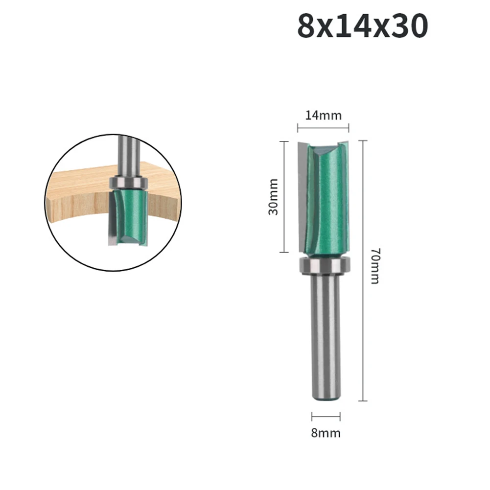 Tungsten Carbide 8mm Router Bit Woodworking Milling Cutter Trimming With Bearing For Wood Bit Face Mill Carbide Cutter End Mill
Tungsten Carbide 8mm Router Bit Woodworking Milling Cutter Trimming With Bearing For Wood Bit Face Mill Carbide Cutter End Mill
